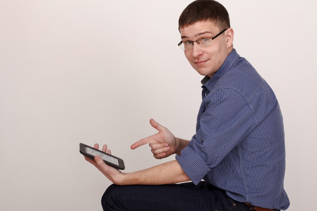 «Предпочитаю электронные книги, но бывают и исключения».