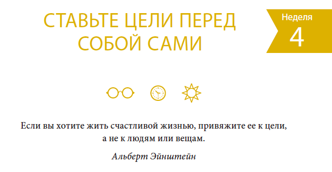 одна привычка в неделю